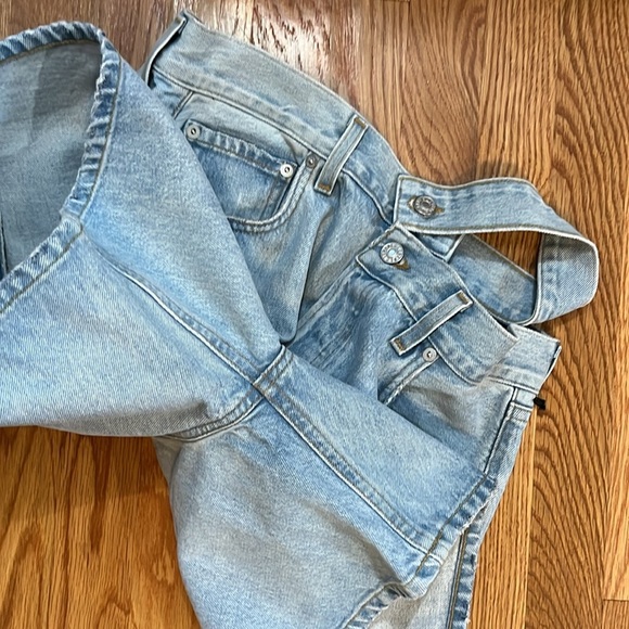 AGolde Broken Waistband Shorts Size 29 NWT - Picture 15 of 16